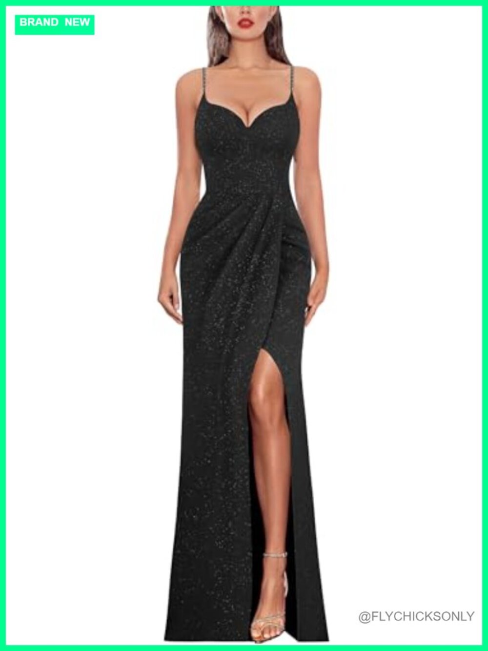 Sexy Spaghetti Strap Formal Maxi Dress Prom Evening Gala Slim Fit